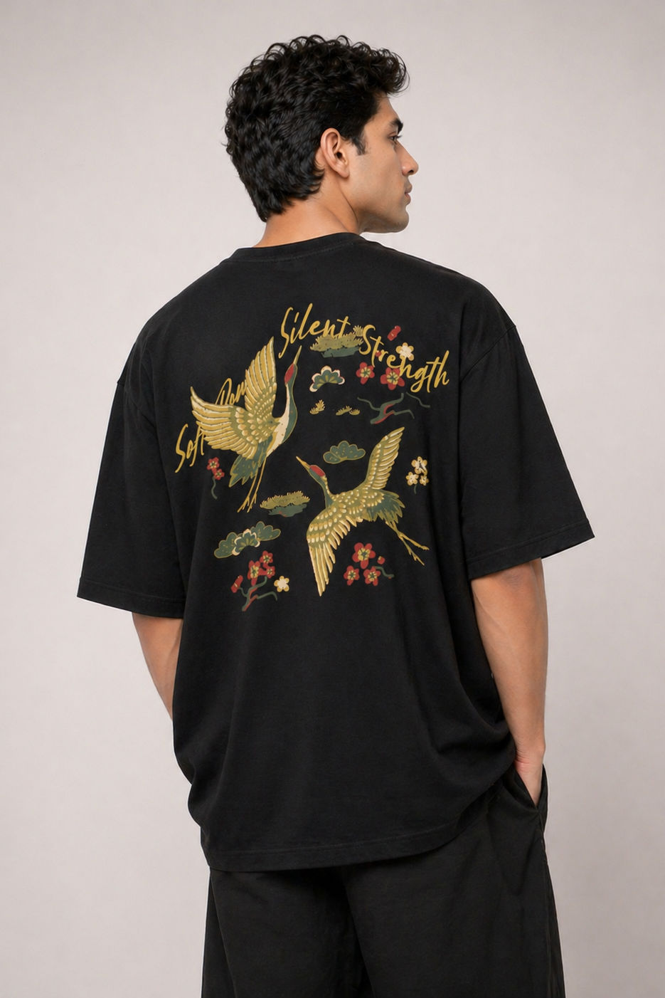 Crane Graphic T-Shirt
