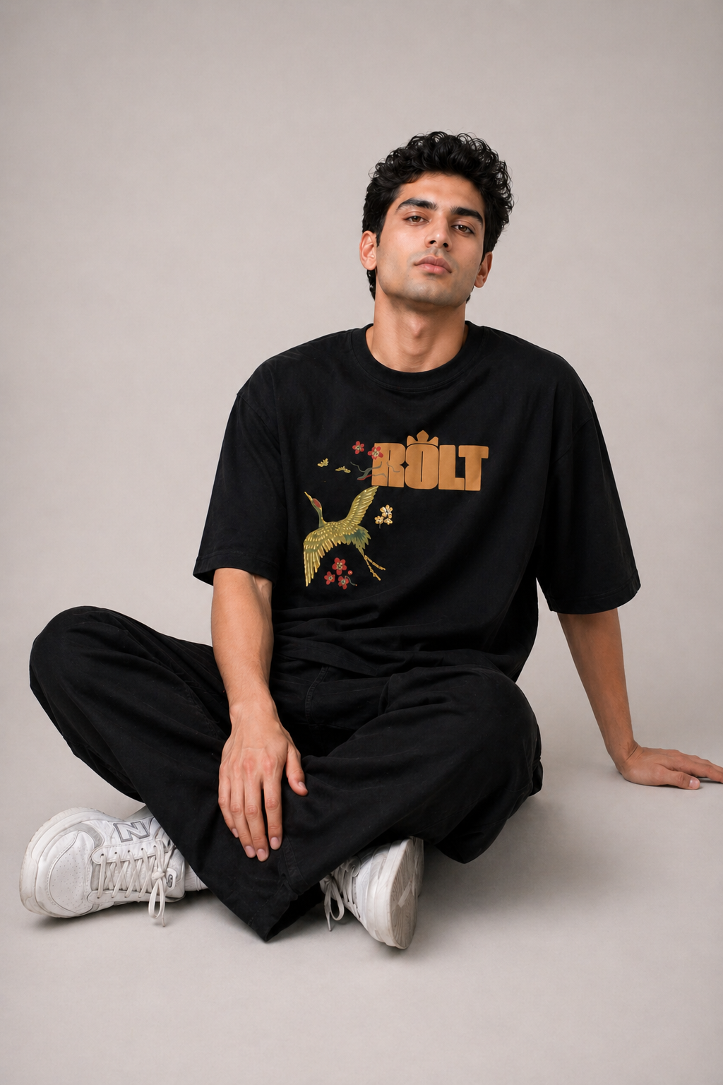 Crane Graphic T-Shirt