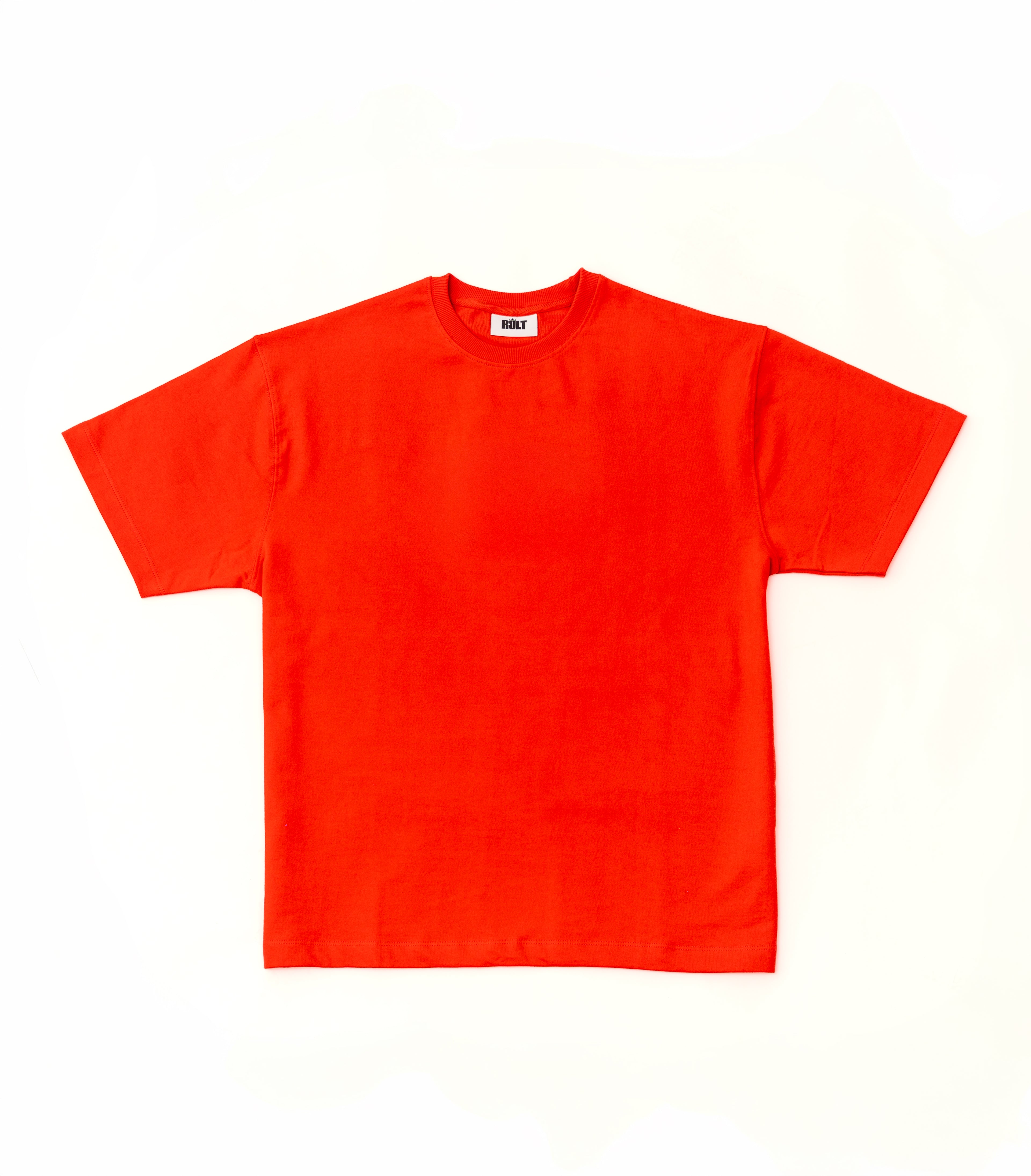 FIERY RED SOLID T-SHIRT