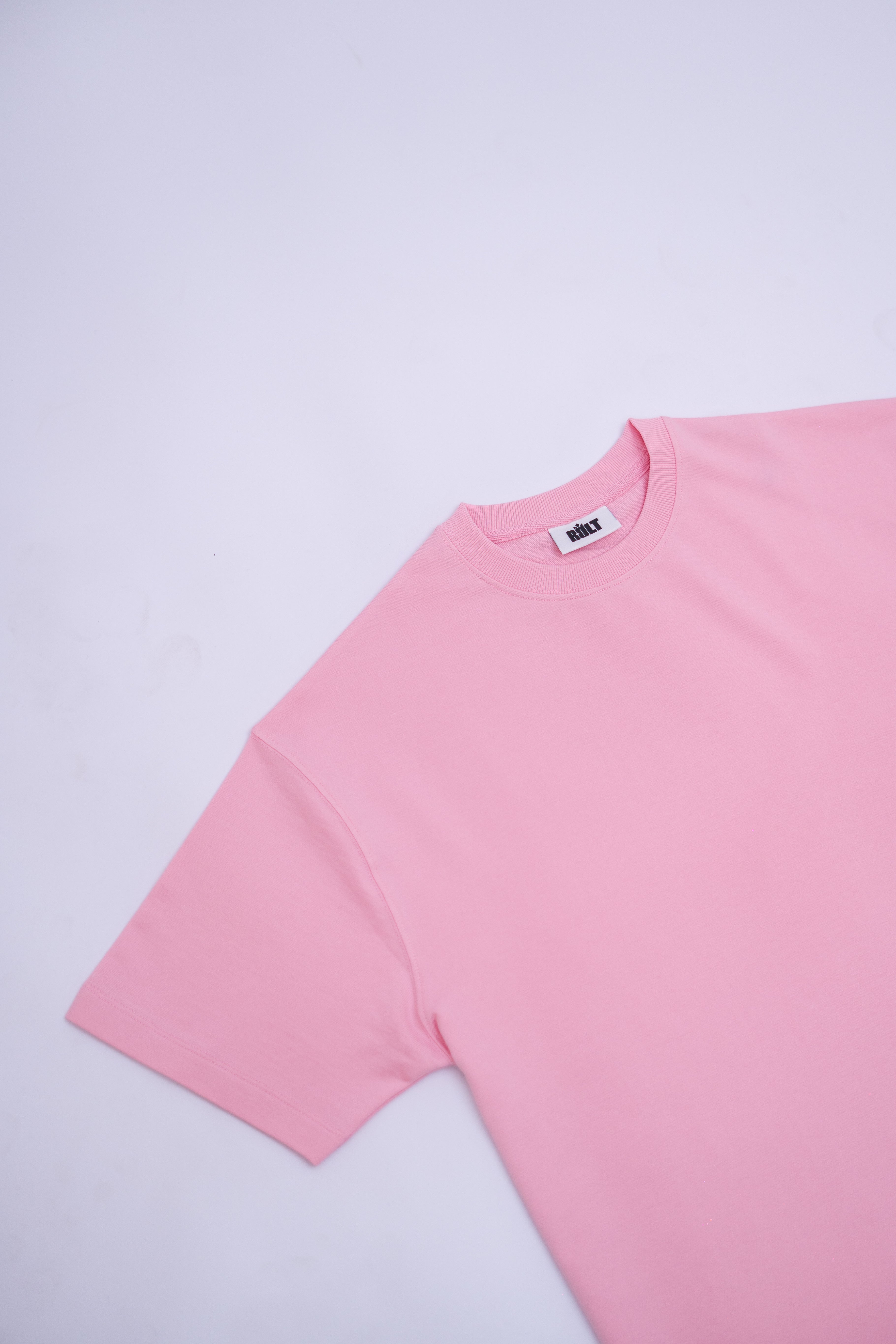CANDY PINK SOLID T-SHIRT