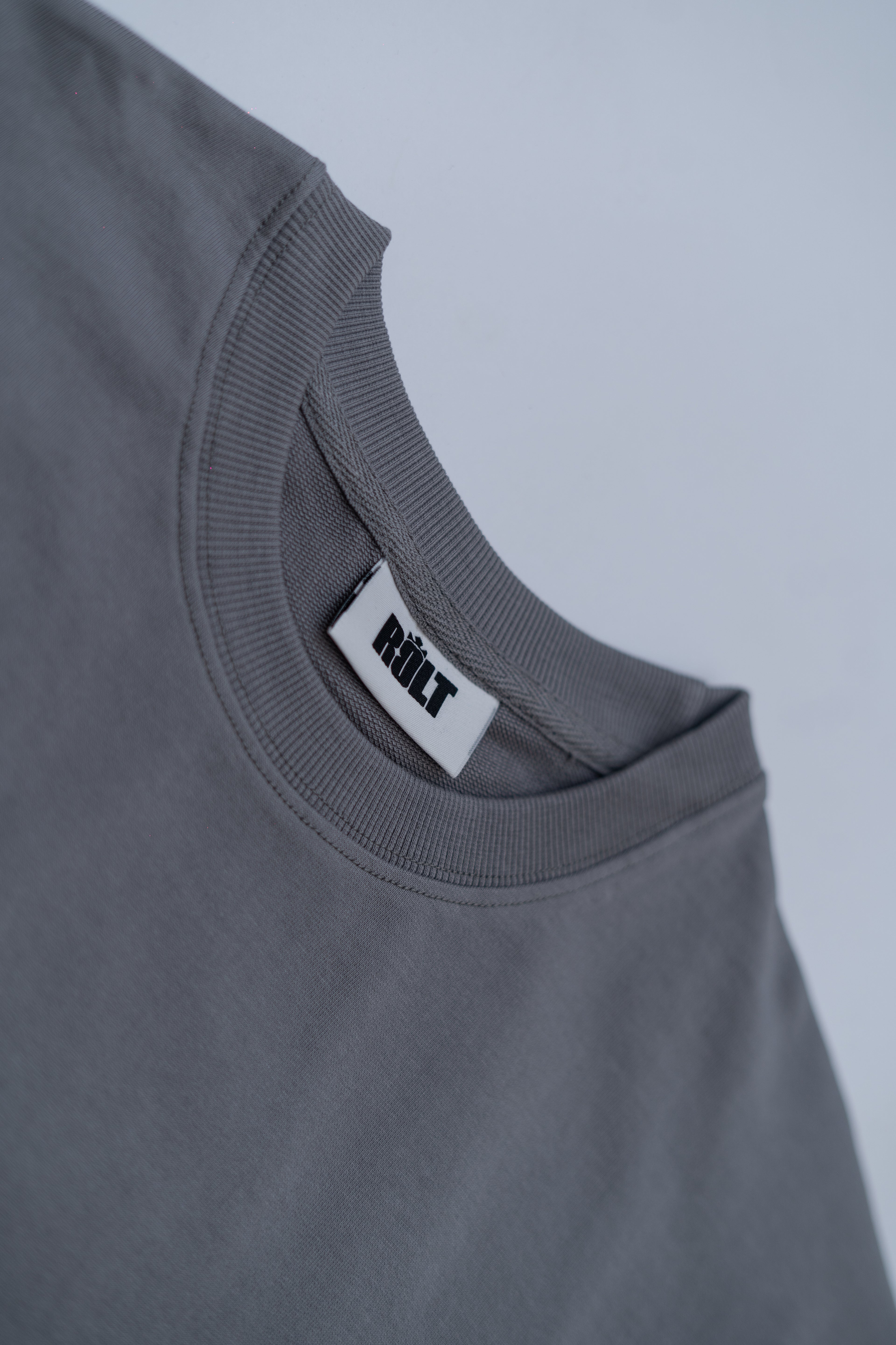 FROST GRAY SOLID T-SHIRT