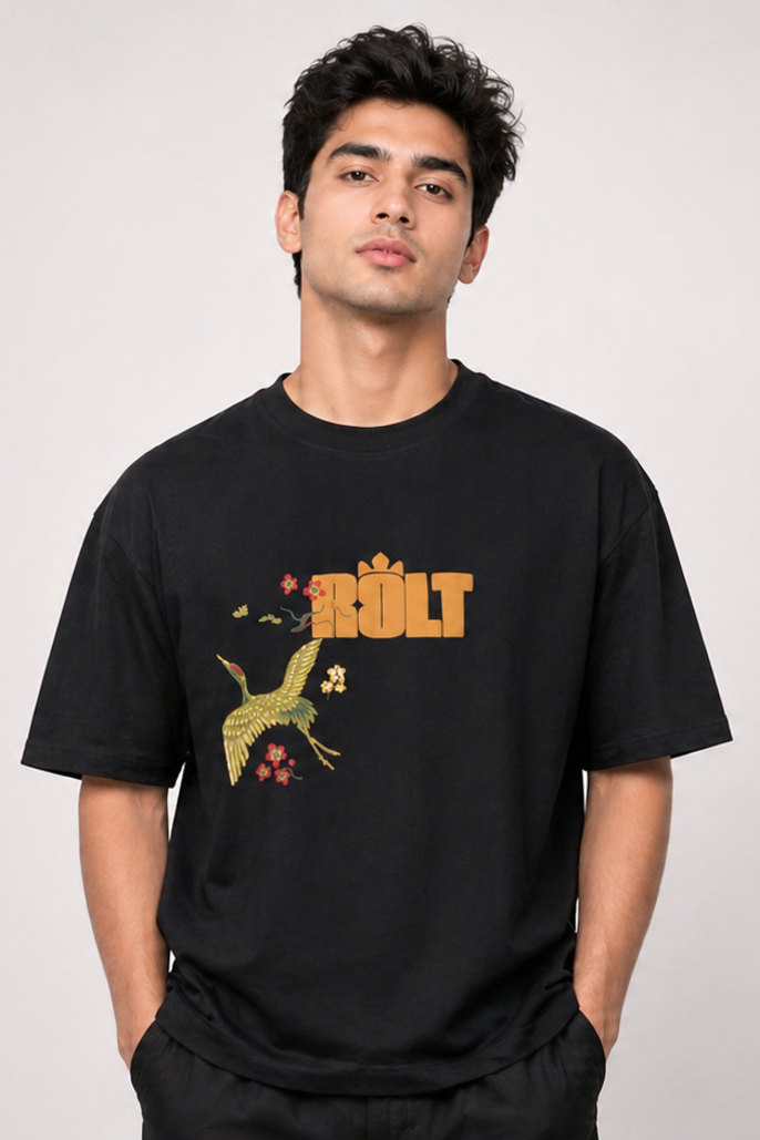 Crane Graphic T-Shirt