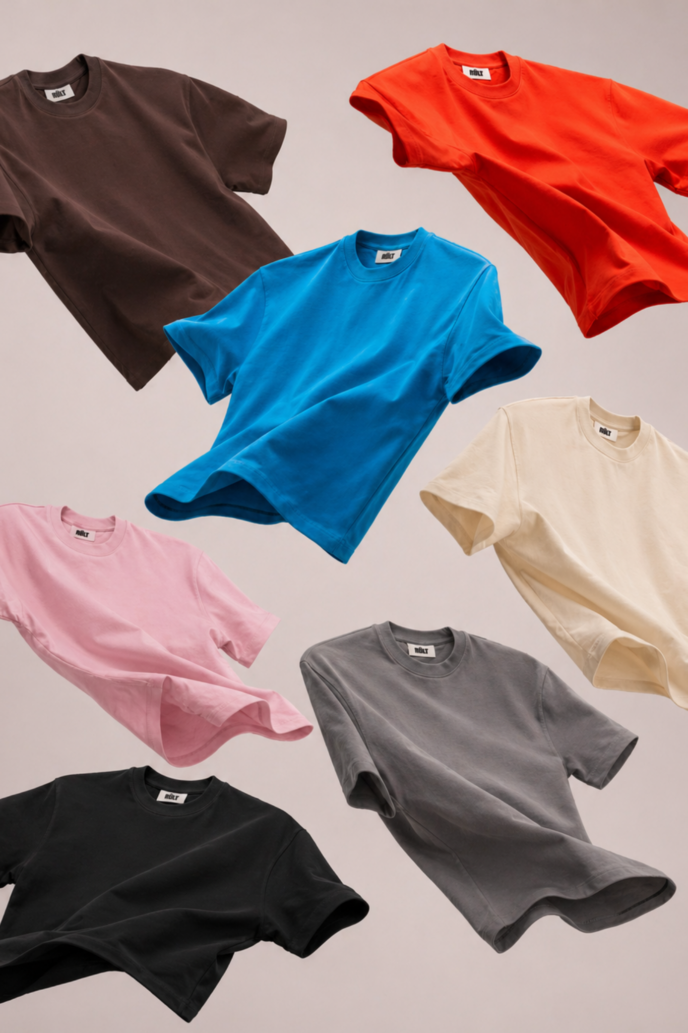 Brown Solid T-Shirt